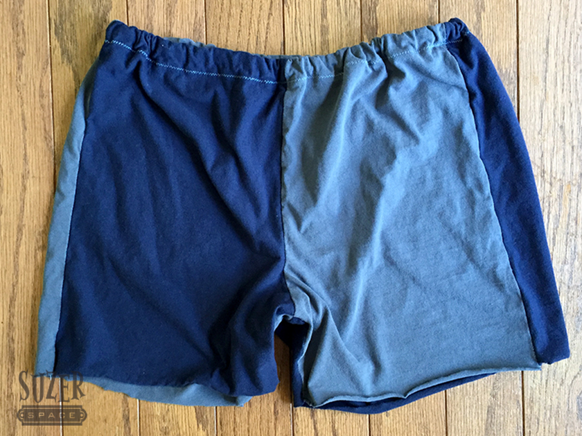 Easy Upcycle Sewing: Boxer PJ Shorts - suzerspace.com